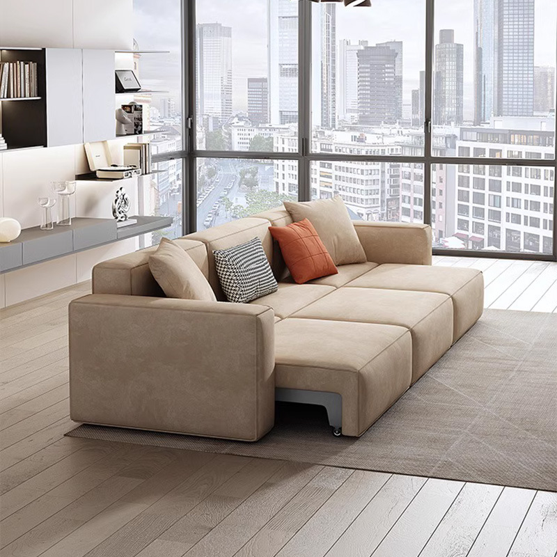 2024 YOUTAI Minimalist Tofu Block Sofa Bed Versatile Electric Custom Multifunctional Living Room Sofa Bed