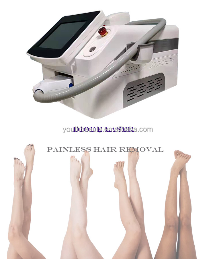 Chain salon spa equipment 808 laser hair removal TEC cooling depilacion laser portatil diodo