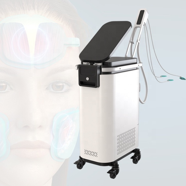 professional facial lifting 2023 beauty machine ems device neck face care 3 pads face lift for sale