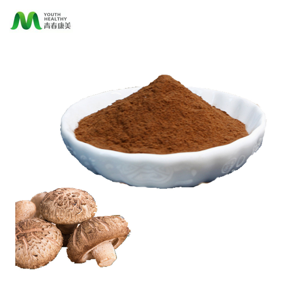 Mushroom Extract Lentinus Edodes Extract Supply Polysaccharides Shiitake Mushroom Powder Organic Shiitake extract