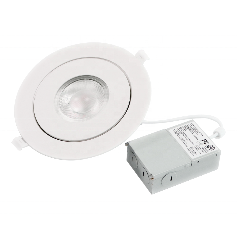 Ip54 360 Degrees LED Light Trim Eyeball Gimbal Ceiling Downlight with 3cct