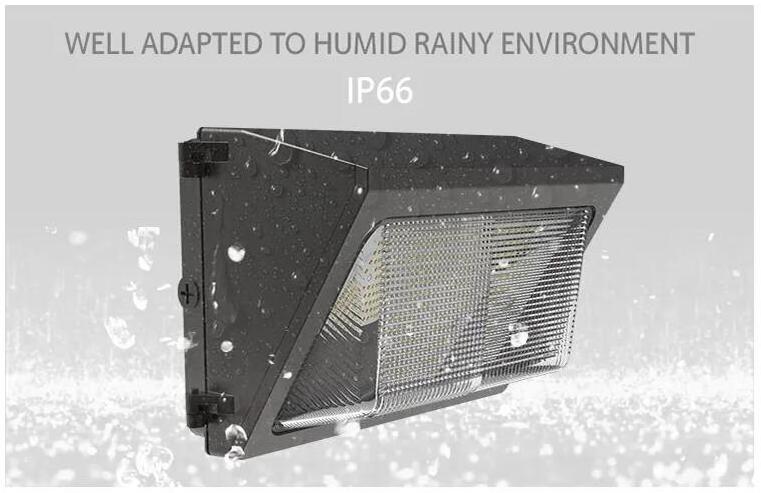 40W 50W 60W 80W 100W Led Wall Pack Ip65 Waterproof Security Lighting Wall Pack Ac 100-277V Cutoff Wall Pack Light