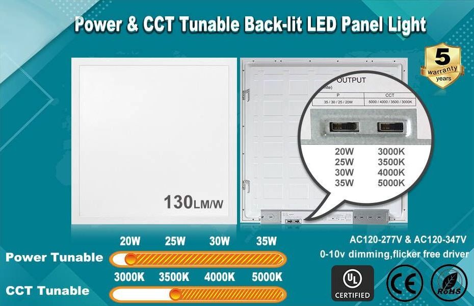 Factory Price 1*4 2*4  2*2ft 30w 40w 50w white color drop ceiling flat led light panel