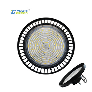 DLC ETL waterproof 300W 100W 150W 200W ip65 ufo led high bay light fixtures garage light for warehouse factory workshop