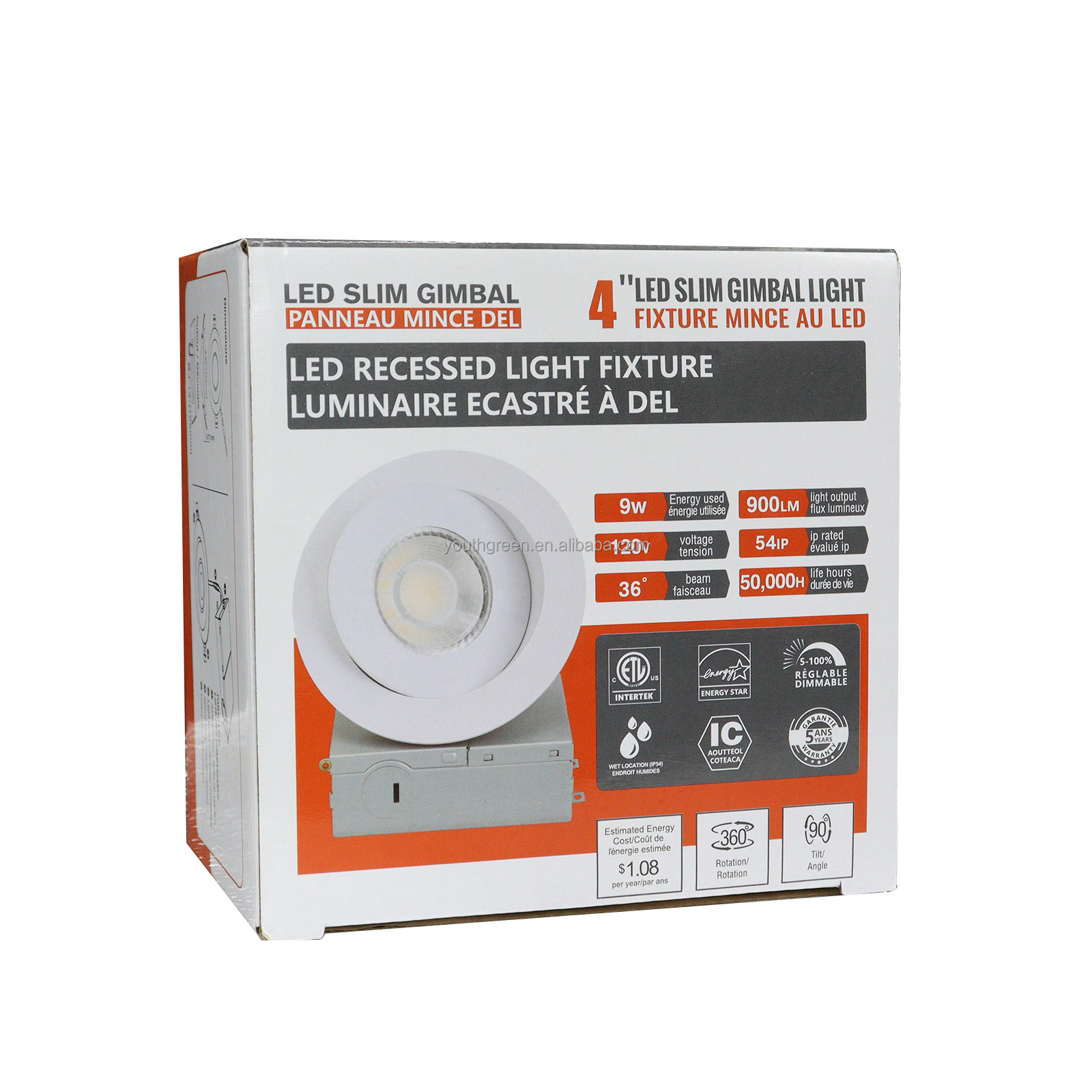 Hot Seller IC Rated Recessed Lighting 4