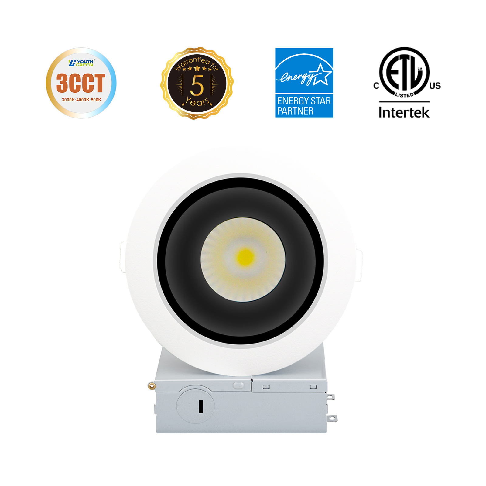 Mini Size 2inch 6W COB Recessed LED Down Light Anti-Glare Dimmable Ceiling light Downlight