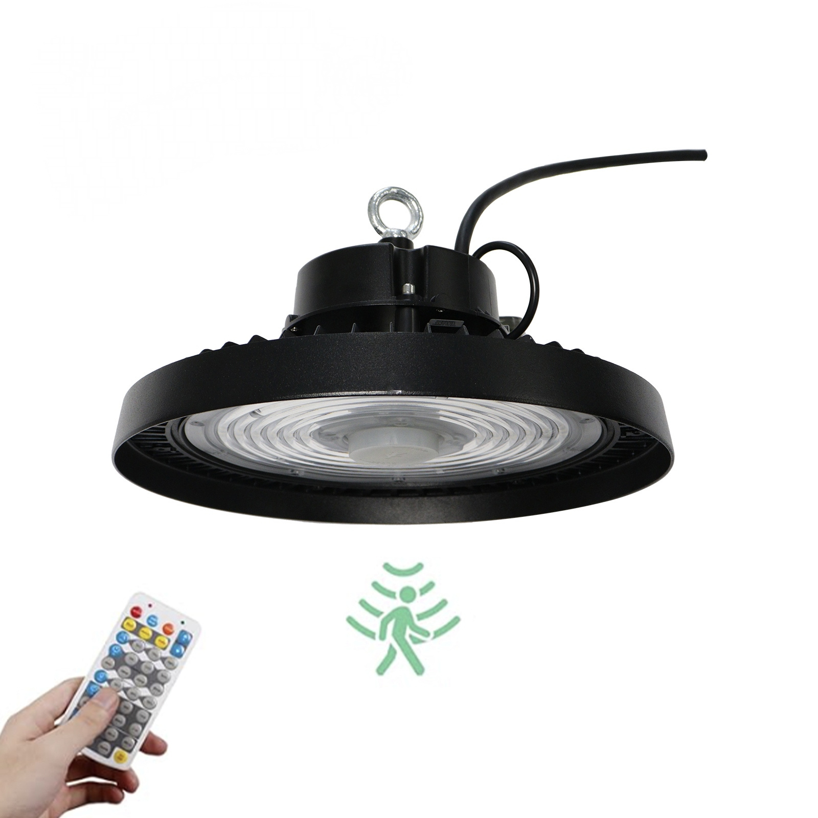 Youth Green Industrial Lighting IP65 Fixture 100W 150W 200W 240W UFO LED High Bay Light with Good Heat Dissipation