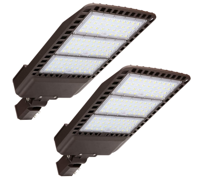 High Power Outdoor Industrial LED Shoebox  Parking Lot Lighting ETL DLC Listed 200w 100w Street Light