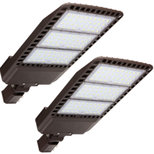 High Power Outdoor Industrial LED Shoebox  Parking Lot Lighting ETL DLC Listed 200w 100w Street Light