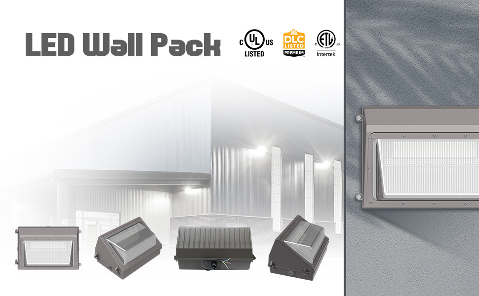 YG Hot Selling Modern Photocell Removable Wall Pack IP65 Outdoor LED Wall Pack Wall Light