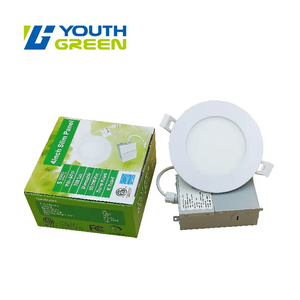 ETL Certified Round 4 6 inch 3cct 5cct trimless recessed down light for hotel downlights