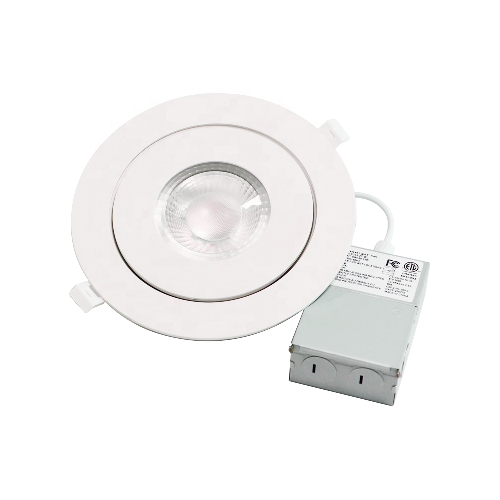 Ip54 360 Degrees LED Light Trim Eyeball Gimbal Ceiling Downlight with 3cct