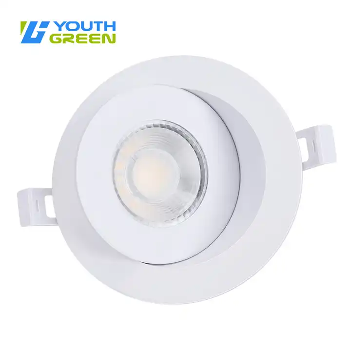 YouthGreen ETL 3CCT 6 Pack 4 Inch Dimmable 9W LED Recessed Slim Lights with Junction Box 900LM Recessed Ceiling Lights