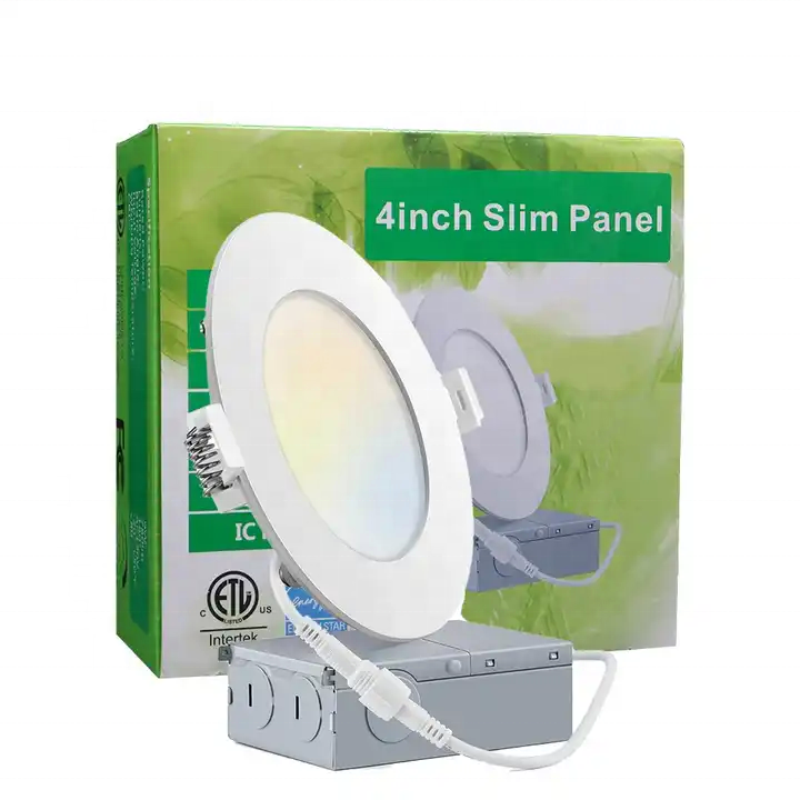 High-end Quality ETL ES Certificated Pot Lights 4inch 6inch Recessed Ceiling Light LED Panel Light