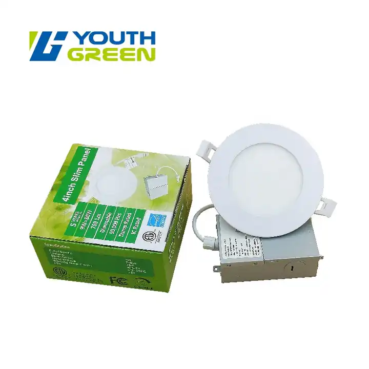 CA/USA Best SELLER  4/6 Inch LED Recessed Slim Panel Down Light Lamp 3000K/4000K/5000K slim potlight