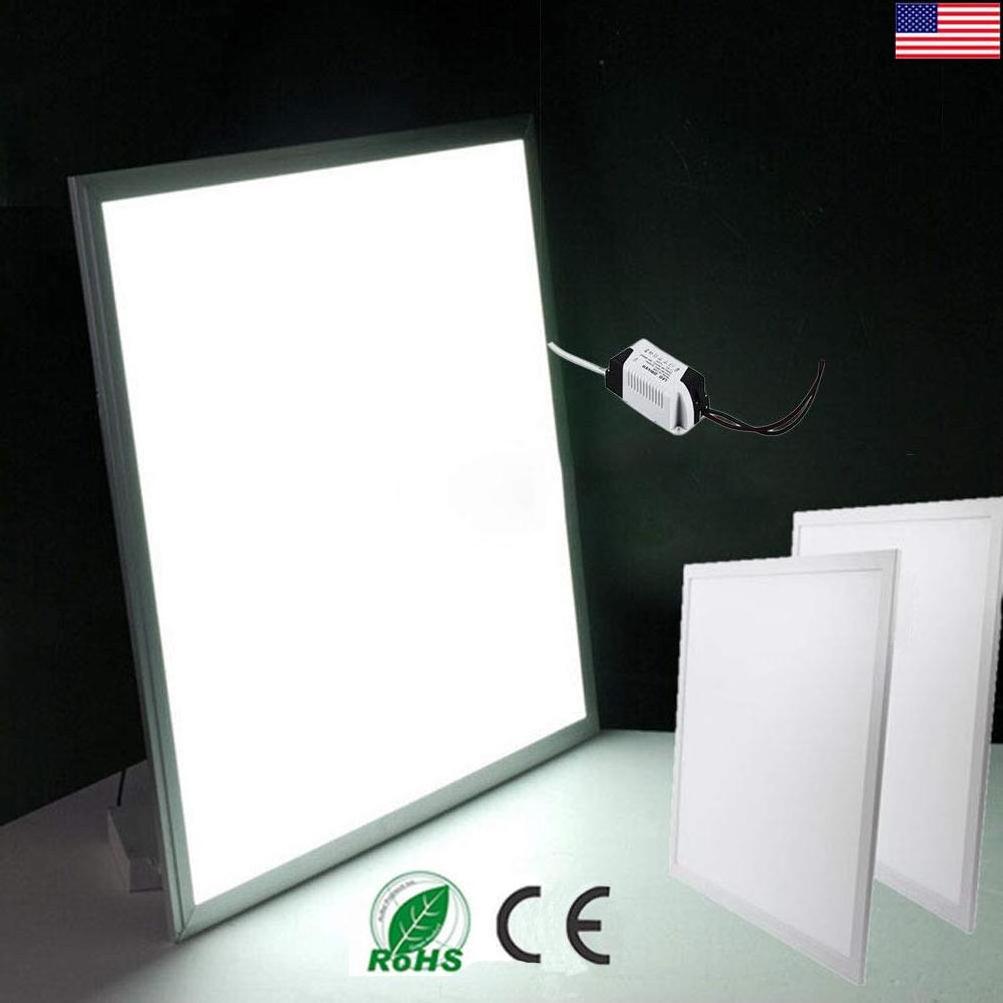 LED Ceiling Panel 2x4 Ultra-Thin Edge-Lit 1200x600 60 Watt 140-150LM/W IP44 Dimmable Square LED Big Flat Panel Light