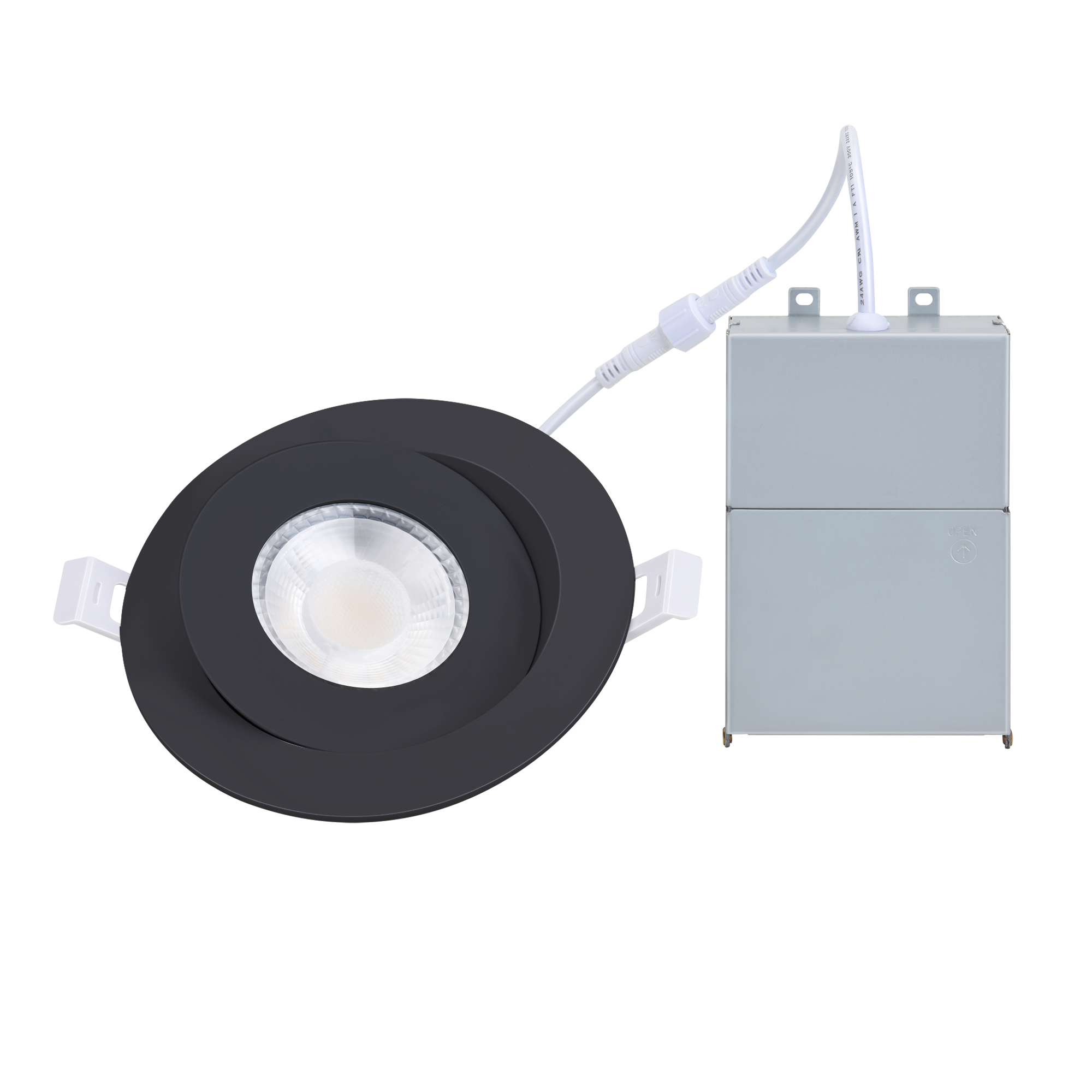 3in 4in 6in Mini Led Downlight 3CCT Gimbal Downlights 810LM IP54 recessed gimbal  light for wet location