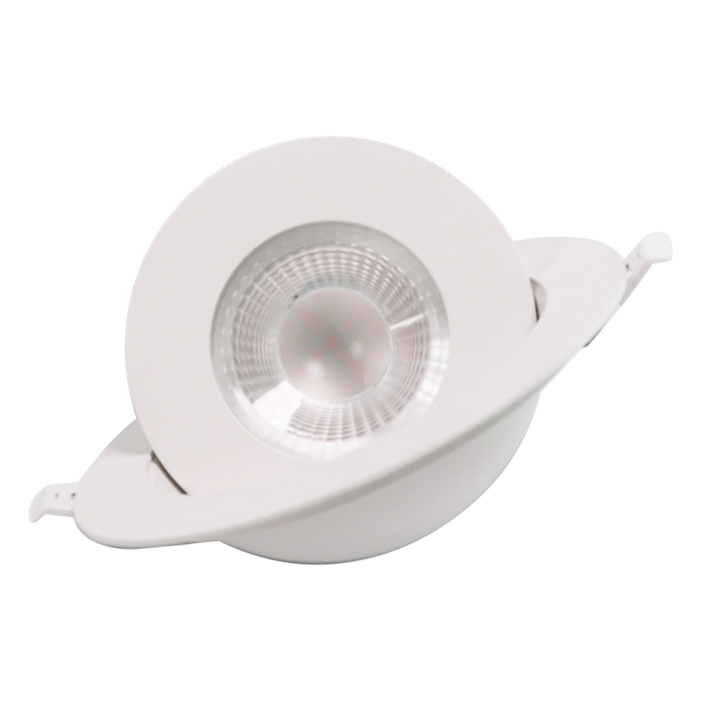 Youth Green Flicker-free Air-tight 6in 12W 3CCT 30K/40K/50K 1300LM IP54 Ceiling Light LED Eyeball Gimbal Recessed Downlight