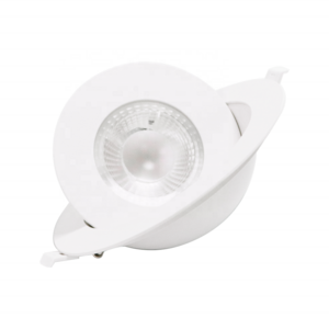 Energy Star  Recessed Slim Round Adjustable Angle 360D Rotation  Downlight Dimmable Gimbal Light