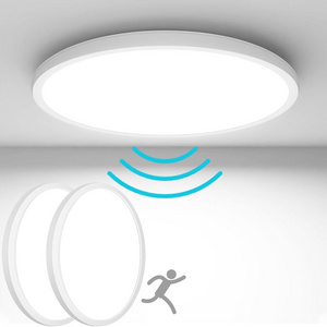 Movement Detector Indoor 9Inch Motion Sensor Ceiling Light Low Profile Sensor Light for Closet Basement Garage Pantry