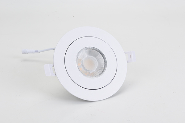 Anti-glare Flicker-free 4INCH 9W 900LM IP54 Dimmable Aluminium Housing LED Ceiling Light Rotatable LED Eyeball Gimbal Downlight