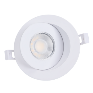 Anti-glare Flicker-free 4INCH 9W 900LM IP54 Dimmable Aluminium Housing LED Ceiling Light Rotatable LED Eyeball Gimbal Downlight