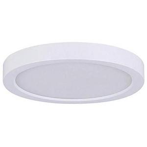 ETL 7 Inch Low Profile Flush Mount Ceiling Light Round LED Slim Surface Mount White Finish light LED 120VAC 12W fixture