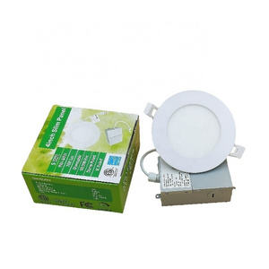 Factory Prices Slim 4" 6" 8" LED Pot Light Led Panel Light 9w 12w Dimmable 4 inch 6 inch 8 inch 12 inch Recessed Ceiling Lights