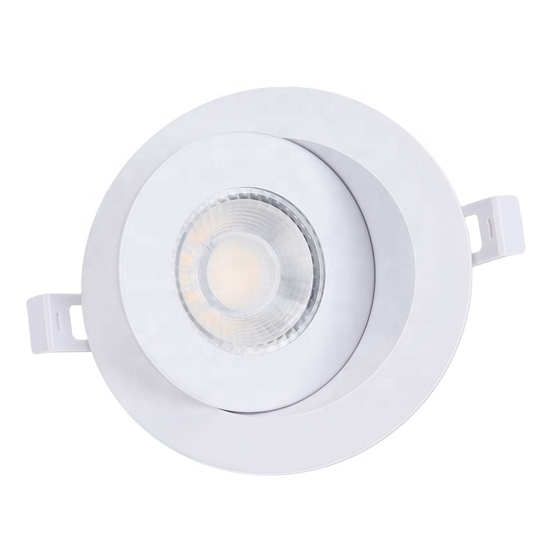 Exterior Outdoor Adjustable Lighting IP54 Round Recessed Surface Mounted Lamp Ceiling Cob Led Down Light