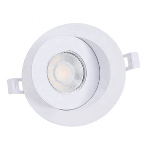 Exterior Outdoor Adjustable Lighting IP54 Round Recessed Surface Mounted Lamp Ceiling Cob Led Down Light