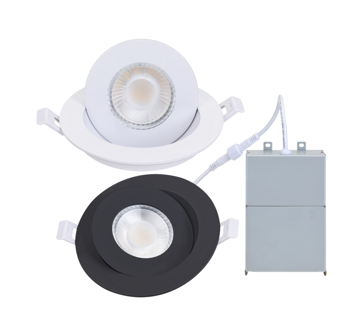 3 4 6 inch Gimbal Recessed Led Pot Lights 3cct 5cct Recessed Led Ceiling Lights