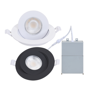 3 4 6 inch Gimbal Recessed Led Pot Lights 3cct 5cct Recessed Led Ceiling Lights