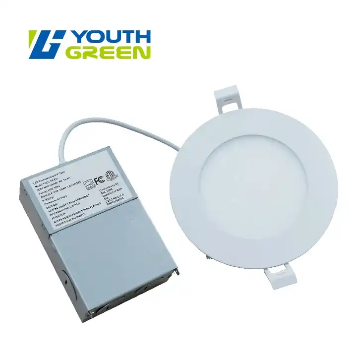 CA/USA Best SELLER  4/6 Inch LED Recessed Slim Panel Down Light Lamp 3000K/4000K/5000K slim potlight