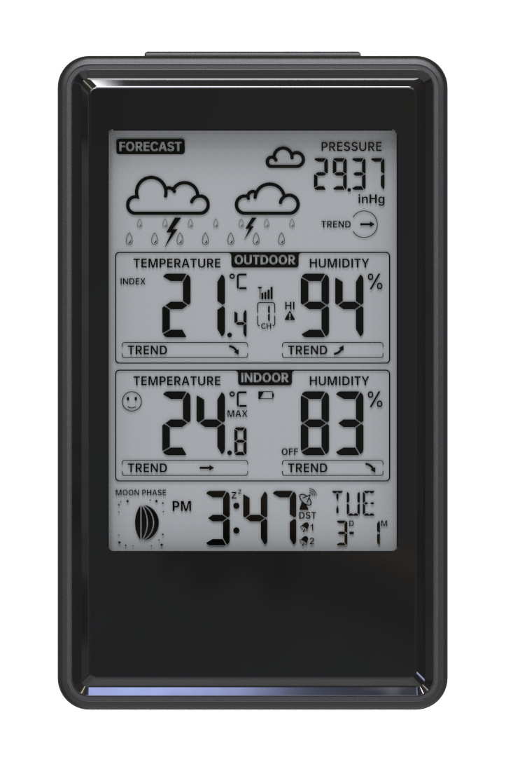 Youton 2024 New Meteos Station High Precision Automatic Weather Station with Barometer Hygrometer