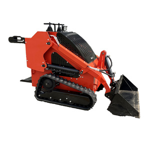 Cheapest EPA EURO5 Skid Steer Bucket Mini Loader Stand On Skid Steer Over The Tire Tracks