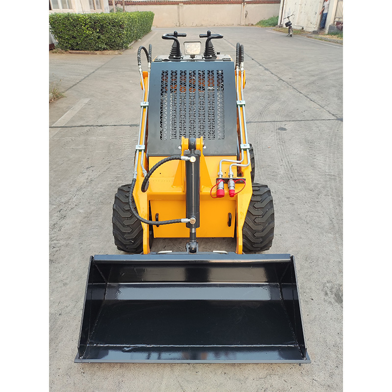 Earth-moving Machinery Chinese Backhoe Compact Lawn Mini Tractor Telescopic Crawler Front End Loader Skidsteer Price With Tire