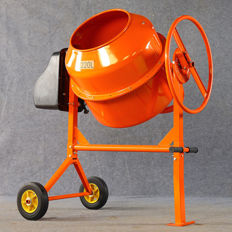 Factory Direct saLe Easy To DisassembLe HorizontaL Concrete Cement Mortar Mixer 160 Liter small Feed Mixer