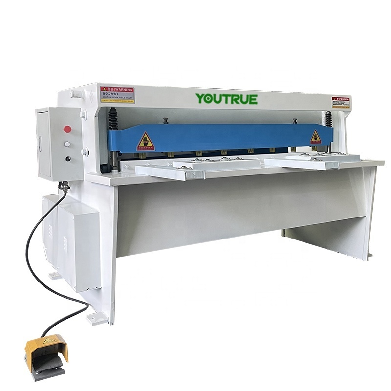 hot sale electric guillotine carpet shearing machine 6*1500 for cutting carpet