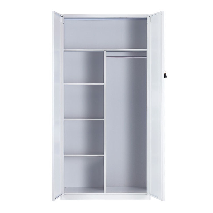 bathroom stainless steel cabinet aluminium metal storage tool filing cupboard locker wardrobe with handles door knobs drawer