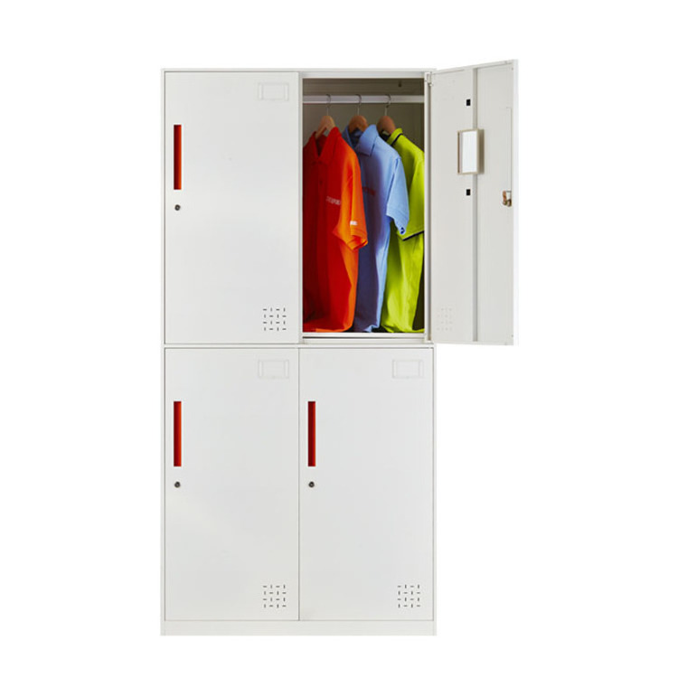 Youtuo iron Corrosion protection bedroom furniture almari wardrobe design 2 door grey wardrobe metal lockers