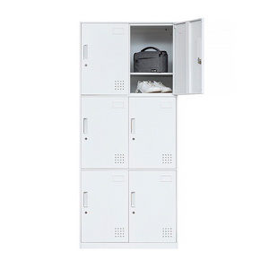 Metal Storage Cabinet Lockable Doors And Adjustable Shelves Great Steel Locker For Garage Kitchen Pantry Office And Laundry Room