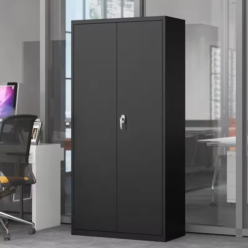 2024 Hot Sale Glass Door Metal Cupboard Steel Filing Cabinet