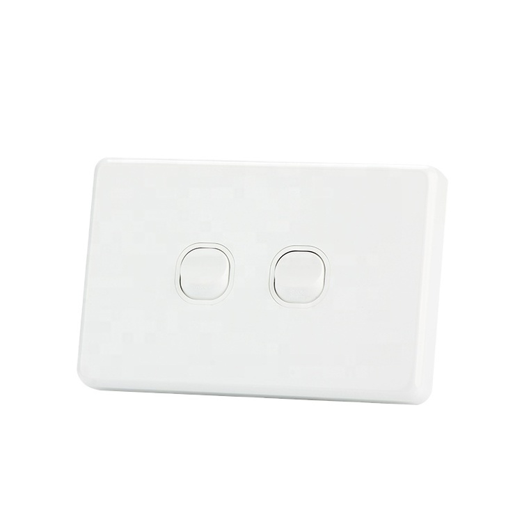 YOUU Weatherproof Switch Socket U1502 SAA Approved 2 Gang 1 Way Wall Switch