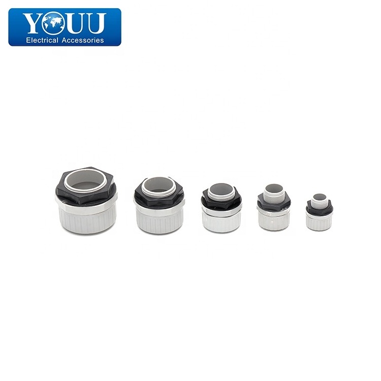 YOUU Australia Standard  PVC Conduit Fittings Products SAA Certification Corrugated Conduit Gland Grey 20mm