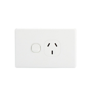 YOUU Most Popular Products Australian Standard Electric Double Powerpoints Wall Switch Plug in Power Point