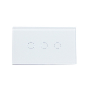 YOUU 3 Gang 1 Way Smart Switch TF8031 White Smart Switch Fan