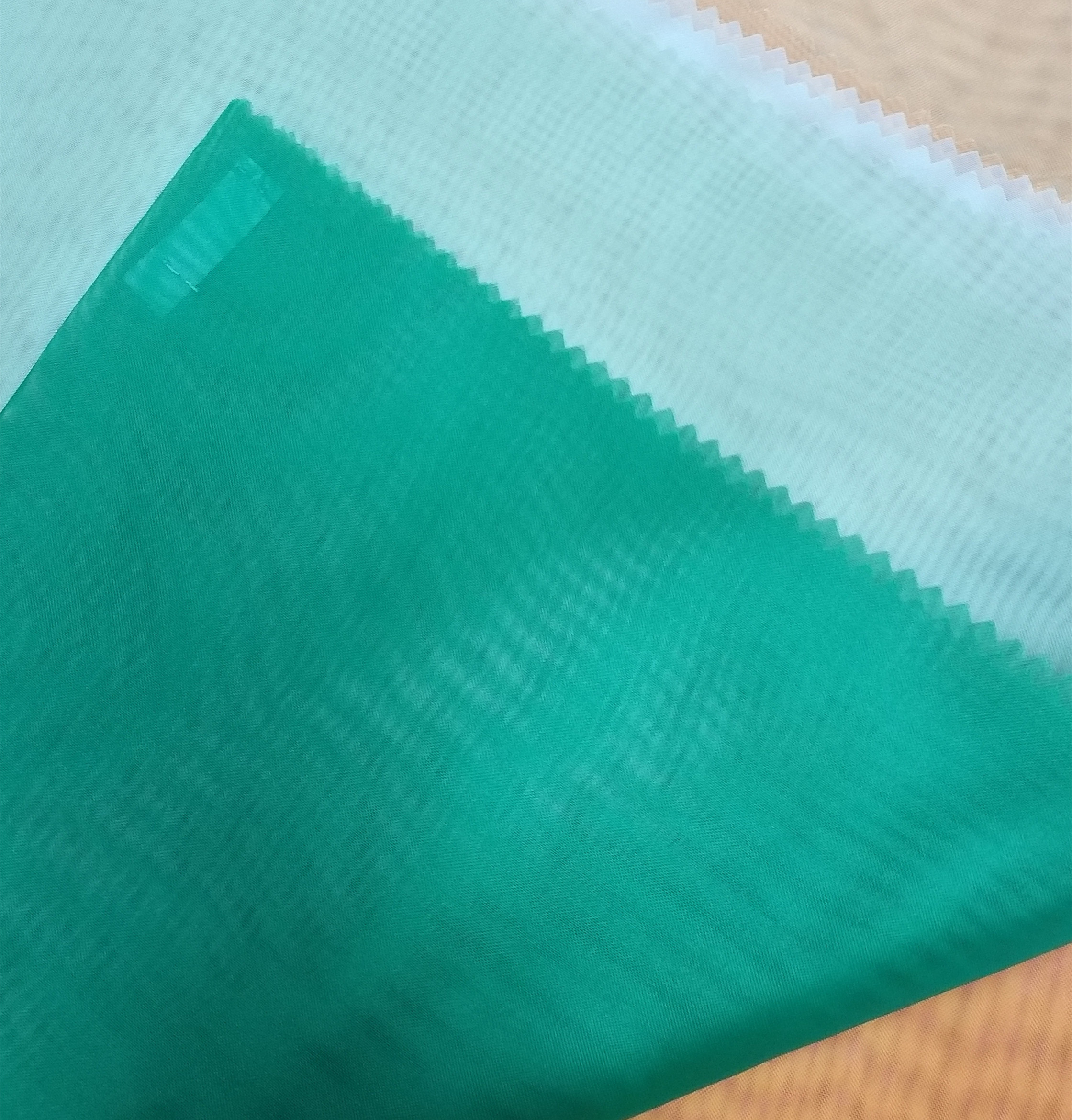 100% Polyester Swiss Voile Tulle Voile Fabric For Home Textiles