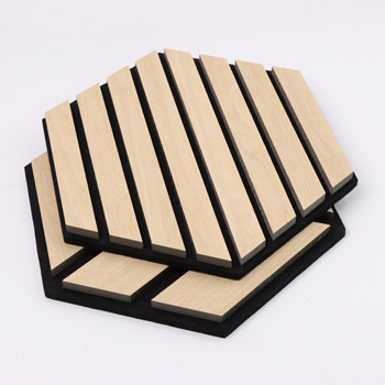 60*60 Wooden slat wall panels for wall and ceiling DIY acoustic panels