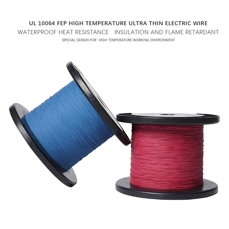 Factory Supply Customize Flexible Cable 42AWG UL10064 UL4413 FEP PFA ETFE Cable thin electrical wire