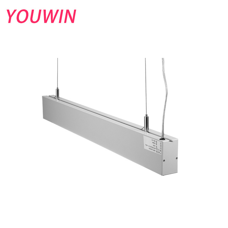 Linears Lamp Office Hallway Led Batten Linear Light for Shelf Suspended Ceiling Hanging Pendant PC Aluminum Light